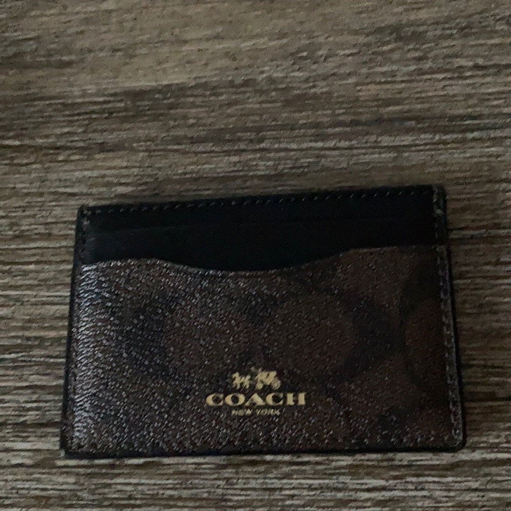 Coach credit card/ID holder